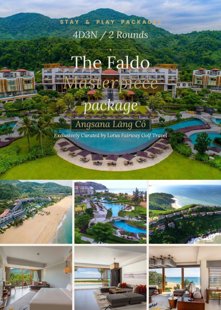 The Faldo Masterpiece Package: 4 Days, 3 Nights & 2 Rounds at Angsana Lăng Cô