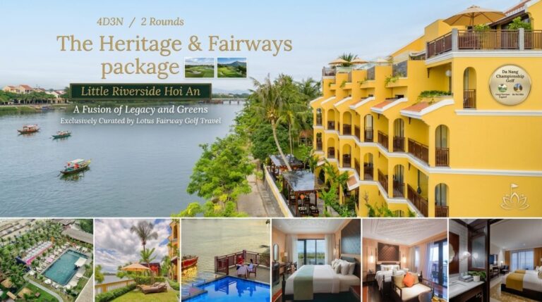 The Heritage & Fairways Golf Package: Little Riverside Hoi An & Da Nang Championship Courses